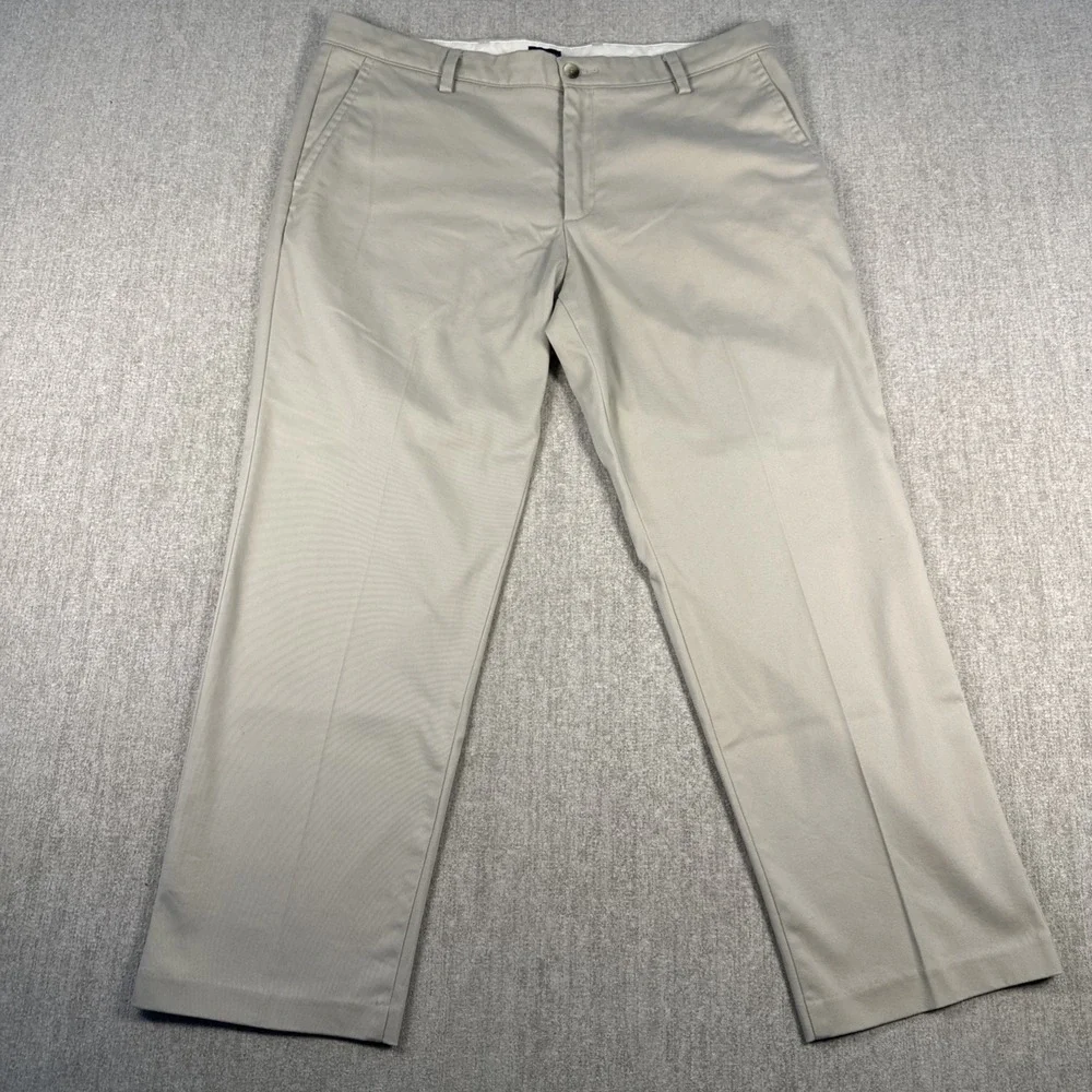 Dockers Pants Men 38x29 Beige Chino Workday Straight‎ Fit
